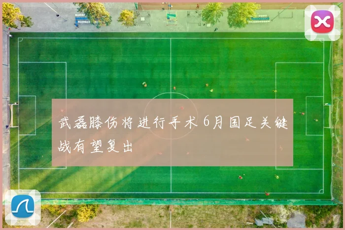 武磊膝伤将进行手术 6月国足关键战有望复出